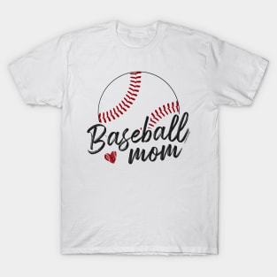 Baseball Mom Love - © Graphic Love Shop T-Shirt